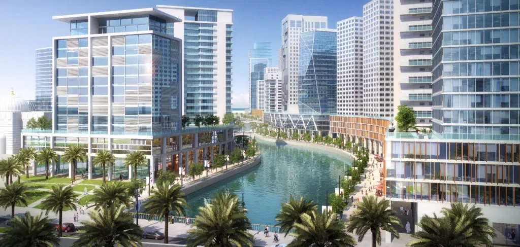 Vue du projet Meydan Horizon à Mohammed Bin Rashid City