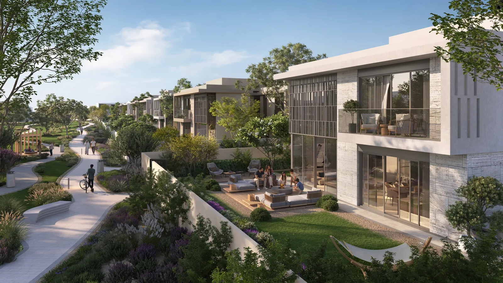 Vue du projet Talay à Marsa Al Saadiyat